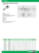 Joints - Height adjusting elements - Feet - Hinges - 18