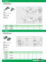 Joints - Height adjusting elements - Feet - Hinges - 4