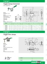 Standard component system - Toggle clamp - Quarter turn lock - 11