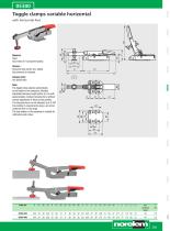 Standard component system - Toggle clamp - Quarter turn lock - 17