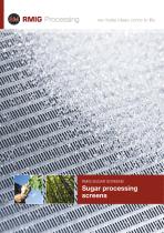 Sugar processing screens - 1