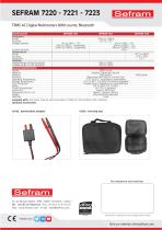 TRMS AC Digital Multimeters, 6000 counts, Bluetooth Model 7220 - 3