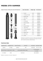8 inch DTH hammer and bit-9
