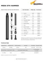 Maxdrill Down The Hole Hammer-12