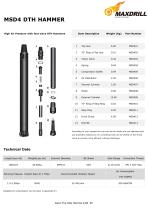 Maxdrill Down The Hole Hammer-6