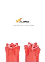 Maxdrill Integral drill steel rods for small hole drilling-1