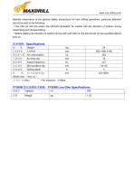 Maxdrill Rock Drills Y24-2