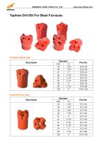 TAPHOLE DRILL BIT - 2