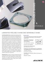 Laminated Peelable & Separable Shims Brochure-1