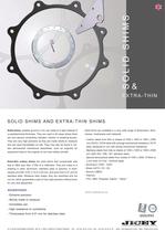 Solid & Extra-Thin Shims Brochure - 1