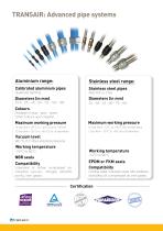 Parker Transair - Transair Specification Document Aluminium pipework for compressed air & vacuum-10