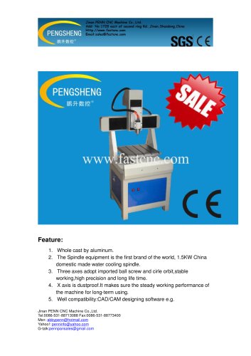 PENN PC-4040 mini cnc router for advertising