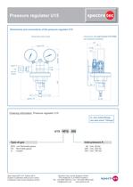 Pressure regulator U15-2