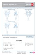 Pressure regulator U23-2