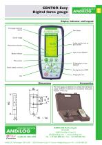 Centor Easy, graphical force gauge - 2