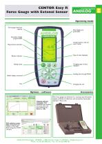 Centor Easy R, digital force gauge with external sensor - 2