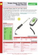 Centor Easy TW, torque gauge with torque wrench sensor - 1
