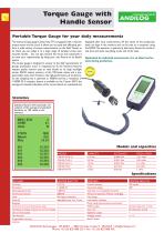 Centor W Easy TH, torque gauge with handle sensor - 1