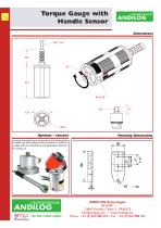 Centor W Easy TH, torque gauge with handle sensor - 3