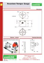 Centor W Easy TT, torque gauge with reaction sensor - 3