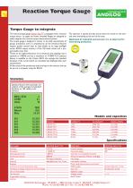 Centor W Easy TT, torque gauge with reaction sensor - 1