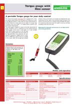 CentorW Easy TM,torque gauge with mini torque sensor - 1