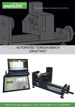 DriveTwist, automated torsion test bench - 1