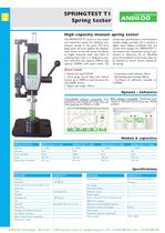 Manual spring tester Springtest T1 - 1