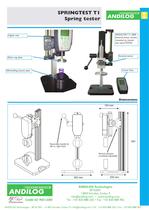 Manual spring tester Springtest T1 - 2