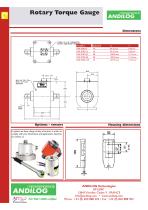 Rotary Drive Torque gauge CENTOR - 3