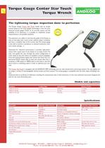 Torque gauge with wrench - Centor Touch TW - 1