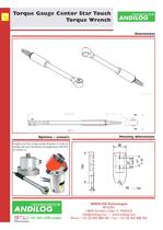 Torque gauge with wrench - Centor Touch TW - 3