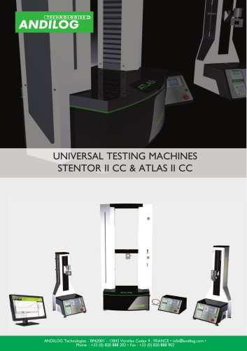 Universal test stand - Atlas II and Stentor II