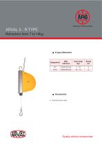 ARVAL 5 - R TYPE Retractors from 7 to 14kg-1