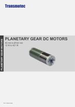 PLANETARY GEAR DC MOTORS 43mm to 123mm - 1