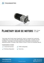 TRANSMOTEC Planetary gear dc motors-1
