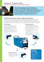 Section 4 - Plasma cutting General information and choice criteria