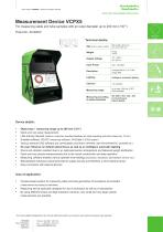 Data sheet cable measuring device VCPX5-1