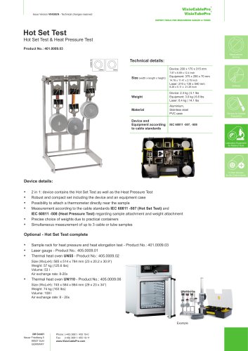 data sheet HST