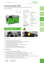 Data sheet O-Ring Cutter VC100-1