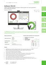 Data sheet software VELOX