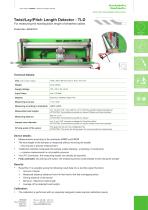 Data sheet Twist Length Detector TLD