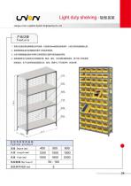 Union Light Duty Shelving in small warehouse-2