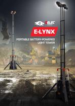 PORTABLE BATTERY-POWERED LIGHT TOWER - E-Lynx - GELEC Energy