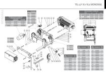 ELECTRICAL WIRE ROPE HOIST TROLLEY TE2 - 2