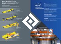 Range of overhead cranes - 2