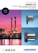 Catalogue extract : INOSYS LBS Load Break Switches incorporating tripping function from 100 to 800 A, up to 1000 VAC AC applications-1