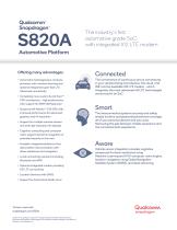 Qualcomm® Snapdragon S820A Automotive Platform - 1