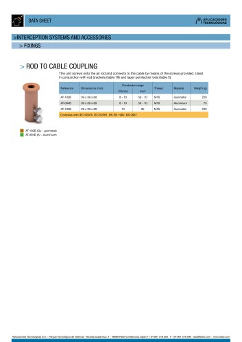 ROD TO CABLE COUPLING