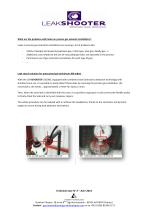 Detection of compressed process gaz leaks - 2